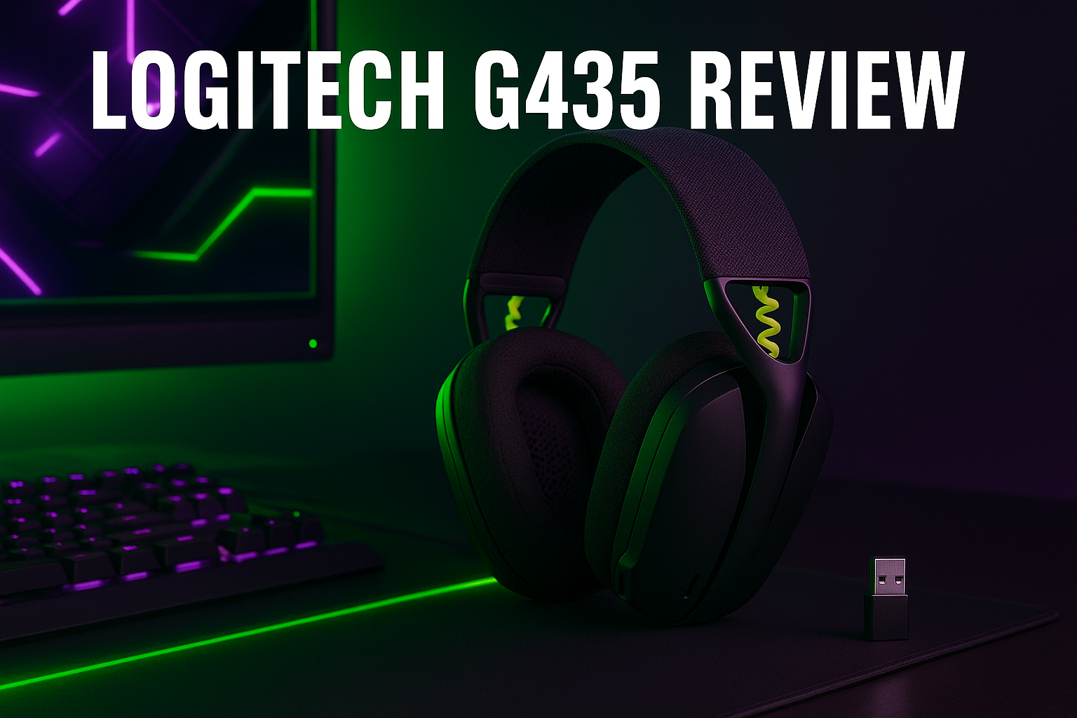 Logitech G435 auriculares gaming inalámbricos con RGB